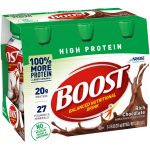 NESTLE HEALTHCARE NUTRITION Boost® High Protein Chocolate Complete Nutritional Drink, 8-ounce bottle 00041679940365