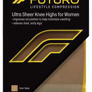 3M COMPANY 3M™ Futuro™ Energizing Compression Stockings, Knee High, 8 – 15 mmHg, Medium 71014NEN