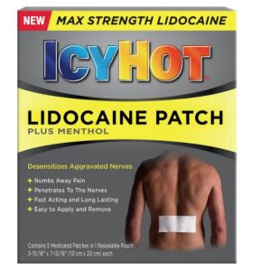AVENTIS PHARMACEUTICALS Icy Hot® Max Lidocaine Pain Relief Patch 04116717201