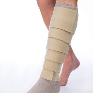 BSN MEDICAL Jobst® FarrowWrap® Basic Compression Sock with Wrap, Extra Small / Regular FWBA-O-LRT1