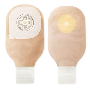HOLLISTER Premier™ One-Piece Transparent Filtered Ostomy Pouch, Cut to fit 75 x 65 mm 88402