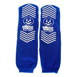 PRINCIPLE BUSINESS ENTERPRISES Pillow Paws® Ankle High Double Imprint Terries™ Slipper Socks, 3X-Large/X-Wide 1099-001