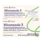 MCKESSON BRAND Foster & Thrive™ Miconazole Nitrate Vaginal Cream + Antifungal Combination Pack 70677122301
