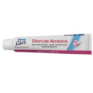 dynarex® Denture Adhesive Cream, 2 oz. Tube 4865