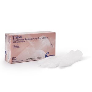 MCKESSON BRAND Trilon® Vinyl Exam Glove, Small, Clear 25-92