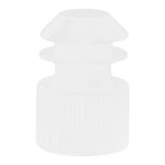 MCKESSON BRAND McKesson Flanged Plug Cap, White, Polyethylene, for Use with 13 mm Tubes 177-118240W