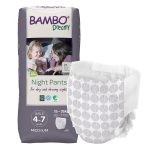 ABENA NORTH AMERICA Bambo® Dreamy Training Pants, For Girls 4 – 7 Years Old 1000018874