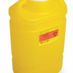 BD Chemotherapy Sharps Container, 12 x 10½ x 7½ Inch 305076