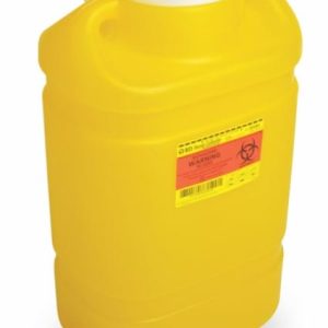 BD Chemotherapy Sharps Container, 12 x 10½ x 7½ Inch 305076