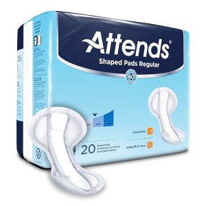 ATTENDS HEALTHCARE PRODUCTS Attends® Shaped Bladder Control Pads, Regular SPDRA