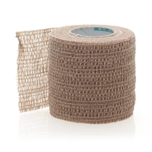 MEDLINE Co-Flex®·Med Self-adherent Closure Cohesive Bandage, 2 Inch x 5 Yard MDS086002