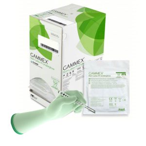 ANSELL Gammex® Non-Latex PI Polyisoprene Surgical Underglove, Size 7, Green 20687270