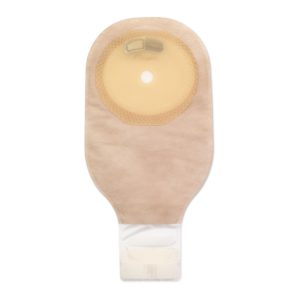 HOLLISTER Premier™ One-Piece Beige Filtered Colostomy Pouch, 30mm Stoma 88330