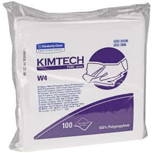 KIMBERLY CLARK KIMTECH PURE* W4 Cleanroom Wipe 33330