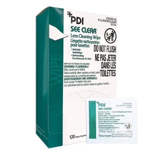 PROFESSIONAL DISPOSABLES See Clear® Eye Glass Cleaning Wipes D25431