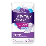PROCTER & GAMBLE Always® Discreet Bladder Control Pad, Size 3 03700088658