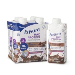 ABBOTT NUTRITION Ensure® Max Protein Nutrition Shake, Chocolate, 11-ounce carton 66899