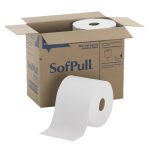 GEORGIA-PACIFIC CONSUMER PRODUCTS LP SofPull® White Paper Towel, 8,400 Feet, 4 Rolls per Case 28143