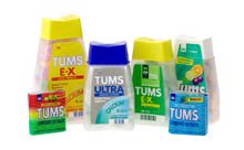 GLAXO CONSUMER PRODUCTS Tums® Extra Strength 750 Antacid Chewable Tablets Assorted Fruit 00135007425