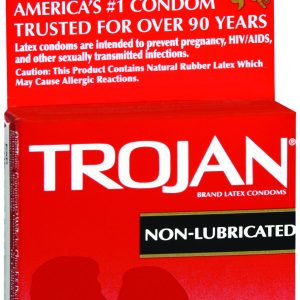 CHURCH AND DWIGHT Trojan® Nonlubricated Latex Condom 22600092050