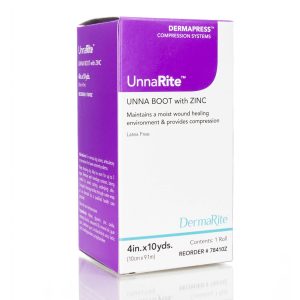 SION BRANDS LLC UnnaRite Unna Boot with Zinc Oxide, 4 Inch x 10 Yard 78410Z