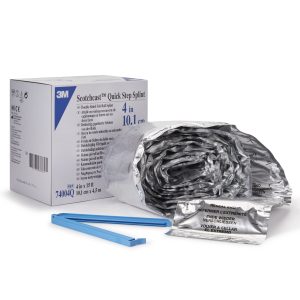SOLVENTUM CORPORATION 3M™ Scotchcast™ Quick Step Double Sided Felt Splint Roll, 4 Inch x 15 Foot 74004Q