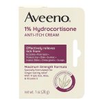 J & J SALES Aveeno® Active Naturals 1% Hydrocortisone Anti-Itch Cream, Maximum Strength 38137003658