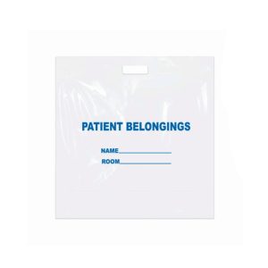 DONOVAN INDUSTRIES DawnMist® Plastic Handle Patient Belonging Bags PB01