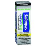 EMERSON HEALTHCARE Salonpas Lidocaine 4% Plus Pain Relieving Liquid No-Mess Roll On, 3 ounces HA-103