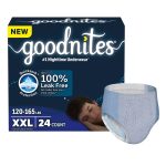 KIMBERLY CLARK GoodNites® Nighttime Underwear for Boys, 2X-Large 56516