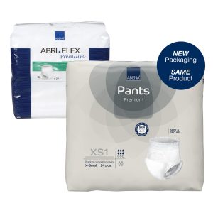 ABENA NORTH AMERICA Abri-Flex™ Premium XS1 Absorbent Underwear, Extra Small 1000003163