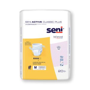 TZMO USA INC Seni® Active Classic Plus Moderate Absorbent Underwear, Medium S-ME20-AC2