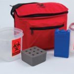 HOPKINS MEDICAL PRODUCTS Deluxe Insulated Biohazard Specimen Transport System 531796
