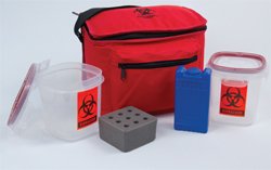 HOPKINS MEDICAL PRODUCTS Deluxe Insulated Biohazard Specimen Transport System 531796