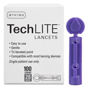 ARKRAY USA Techlite® Lancet, 28 Gauge 880128