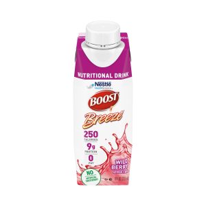 NESTLE HEALTHCARE NUTRITION Boost Breeze® Wild Berry Nutritional Drink, 8-ounce Carton 00043900685601