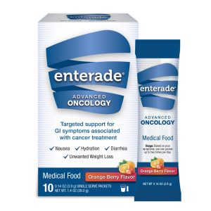 AMILYFE BIOSCIENCE LLC enterade® Advanced Oncology Formula, Orange-Berry, Single Serve Packets 20850052516011