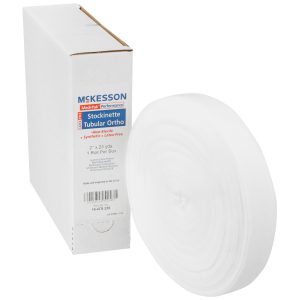 MCKESSON BRAND McKesson White Polyester Tubular Stockinette, 2 Inch x 25 Yard 16-4TS-225