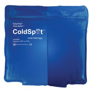 FABRICATION ENTERPRISES Relief Pak® ColdSpot™ Blue Vinyl Pack, Quarter Size 11-1004