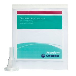 COLOPLAST Freedom® Clear LS Male External Catheter, Self-Adhesive Strip, Large 5400