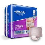 ATTENDS HEALTHCARE PRODUCTS Attends® Discreet Women's Underwear, Level 5, X-Large ADUF40