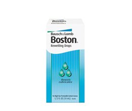 BAUSCH & LOMB Boston® Rewetting Drops Contact Lens Solution 04714405509