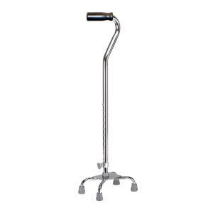 DRIVE DEVILBISS HEALTHCARE drive™ Aluminum Small Base Quad Cane, 30 – 39 Inch Height 10301-4
