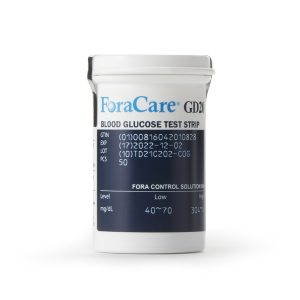 LINKS MEDICAL FORA GD20 Blood Glucose Test Strips GD20FS50