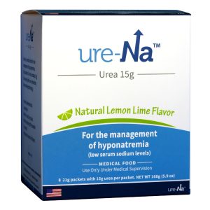 NEPHCENTRIC LLC Ure-Na™ Lemon-Lime Medical Food for the Management of Hyponatremia 86253000013