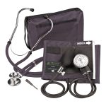 VERIDIAN HEALTHCARE LLC Sterling Series ProKit™ Aneroid Sphygmomanometer with Stethoscope, Black 02-12601