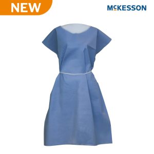 MCKESSON BRAND McKesson SMS Fluid Resistant Exam Gown, Extra Large 16-EGNWTB7-XL