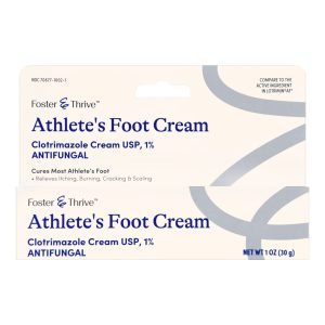 MCKESSON BRAND Foster & Thrive™ 1% Clotrimazole Athlete's Foot Cream 70677100201