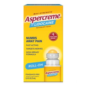SANOFI Aspercreme with 4% Lidocaine Pain Relief Liquid, Fragrance-Free 04116705810