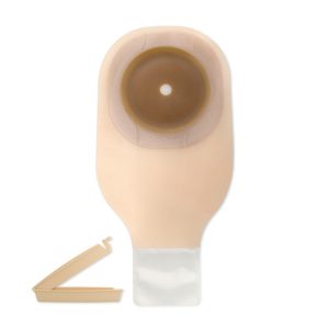 HOLLISTER Premier™ Flextend™ One-Piece Beige Colostomy Pouch, 19mm Stoma 8647